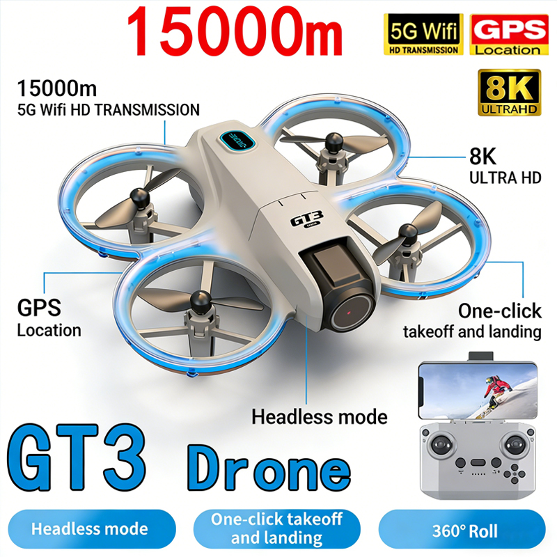 Drone Video Production - Nuovo GT3 MAX Drone 8K HD