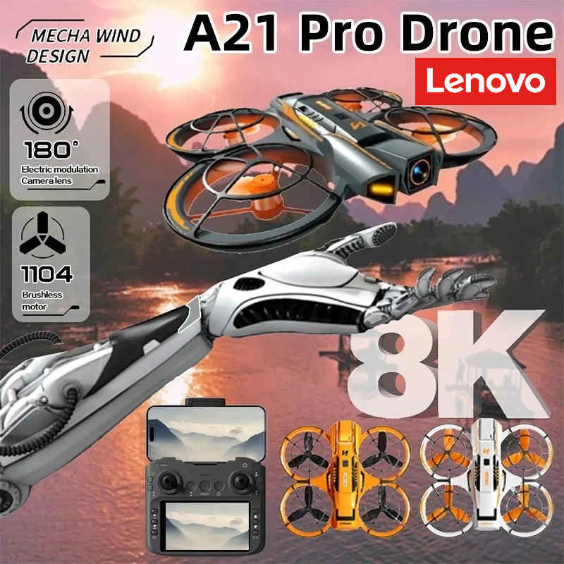 Drone Lidar - Drone Lenovo A21 Pro 4K Professionale