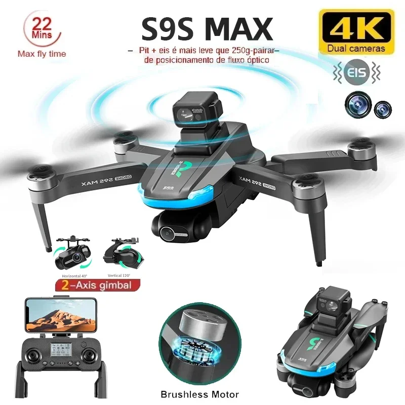 Drone Video Production - NUOVO S9S MAX MINI Drone 4K