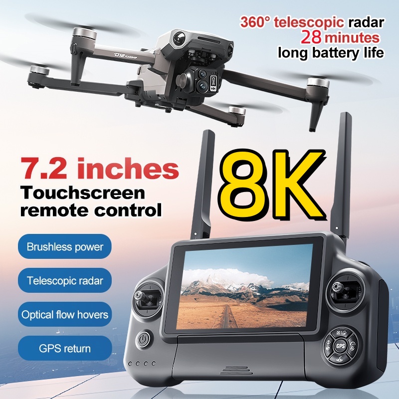 Drone RC con Gimbal a 3 Assi 8 - Drone Lidar recensione e prezzo