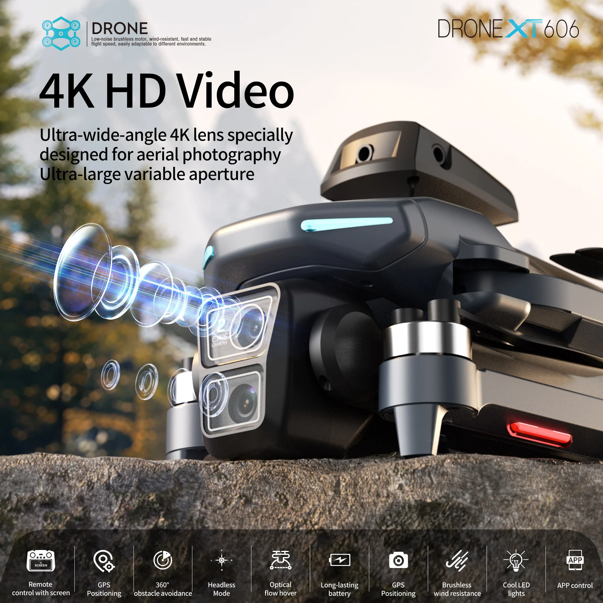 Drone GPS Lenovo XT606 MAX con - Drone Surveying recensione e prezzo