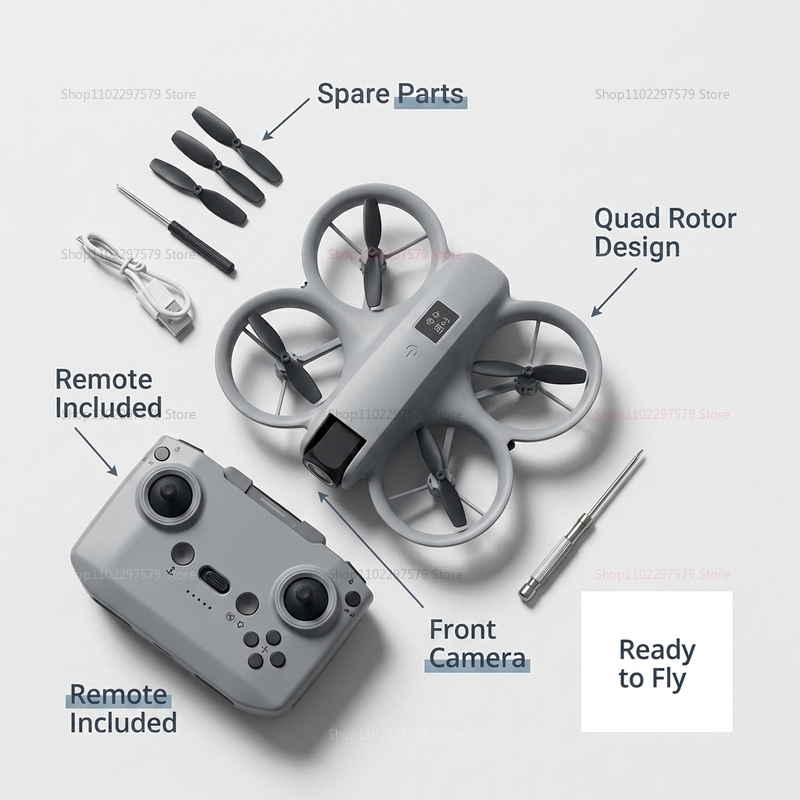 Mini Drone con Telecamera HD 8 - Drone Video Production recensione e prezzo