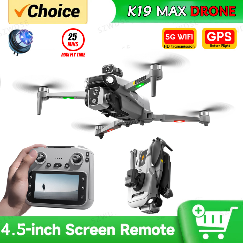 Drone GPS K19 MAX 2026 con Tel - Drone Photogrammetry recensione e prezzo