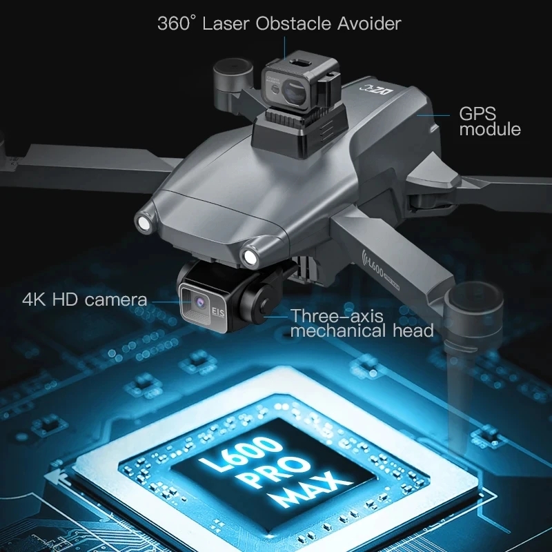 L600 PRO MAX GPS Drone Profess - Drone Photogrammetry recensione e prezzo