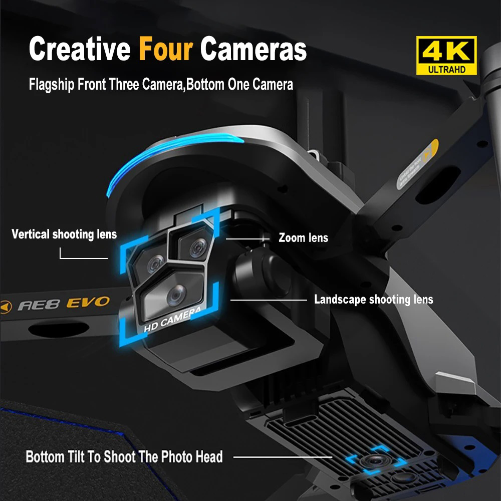 Drone AE8 EVO GPS 8K Professio - Drone Surveying recensione e prezzo